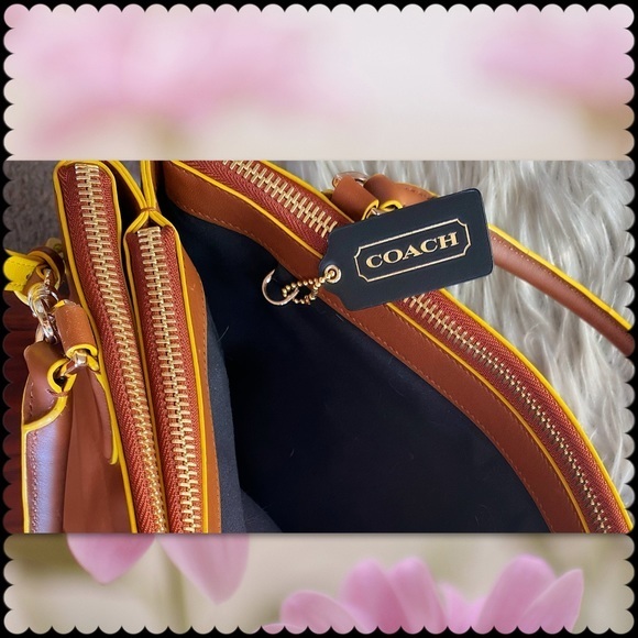 COACH BOUROUGH BAG IN SADDLE / BRITISH TAN
BEAUTIFUL PEBBLED LEATHER - Picture 12 of 16